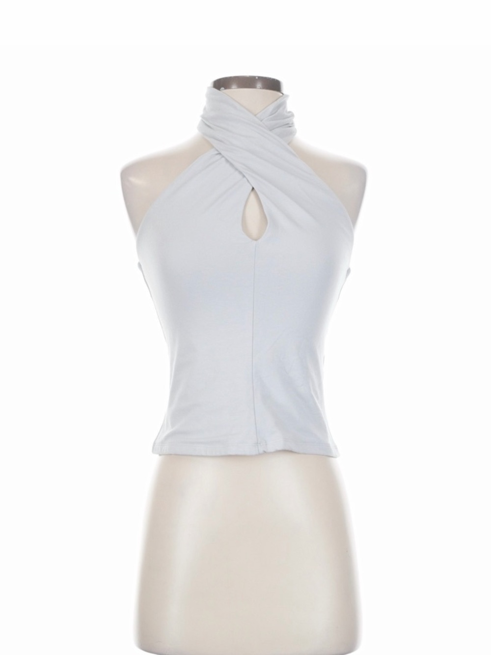 (NWT) Vintage Banana Republic white halter neck top Size XS